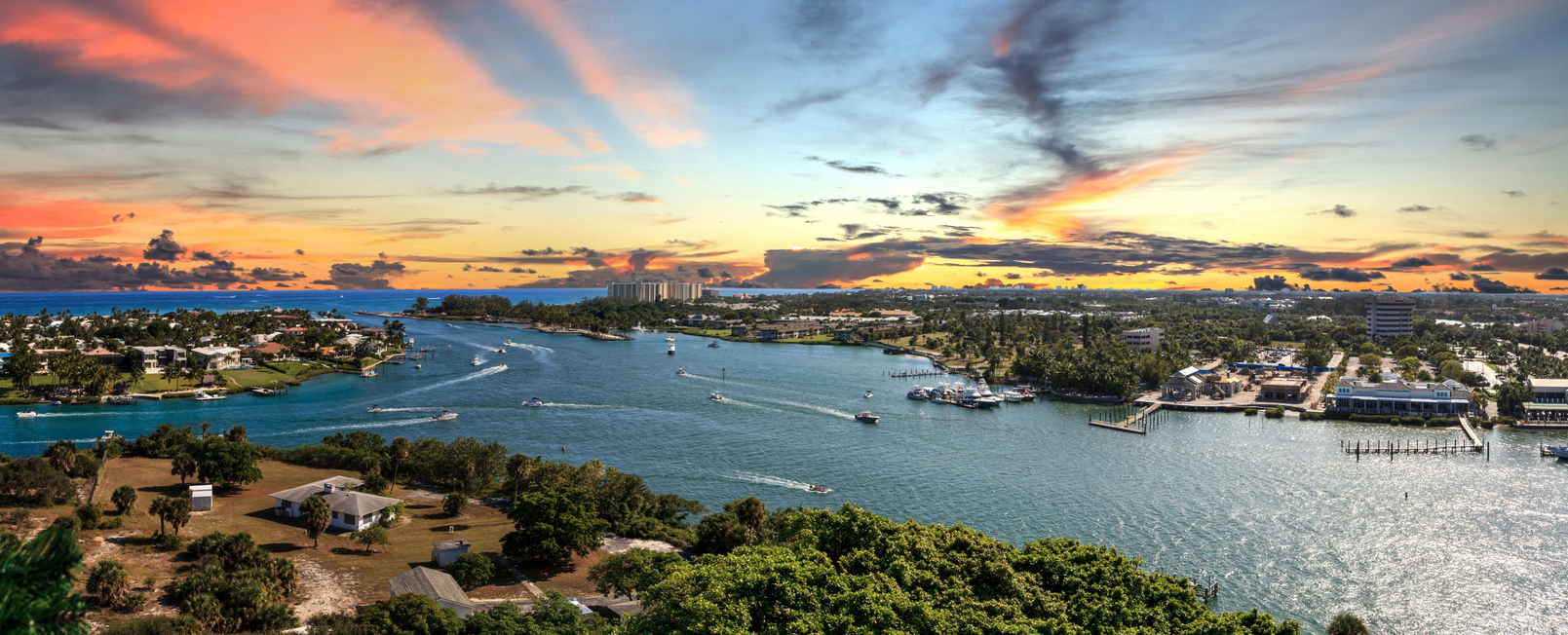 Panoramic Image of Jupiter, FL